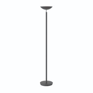 Alba LED Floor Lamp Round Head Blk