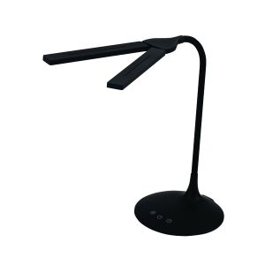 Alba Nomad Two Head Desk Lamp Black