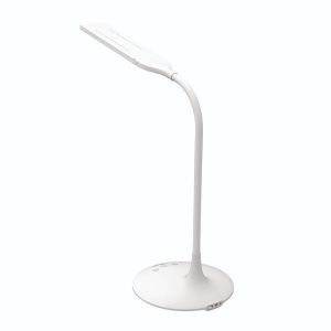 Alba Nomad Two Head Desk Lamp White