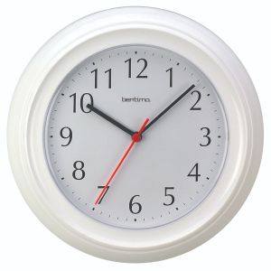 Acctim Wycombe Wall Clock Wht 21412