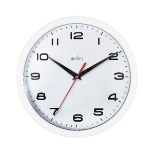 Acctim Aylesbury Wall Clock Wht