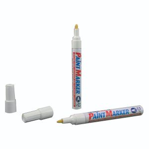 Artline 400 Wht B/Tip Paintmark Pk12