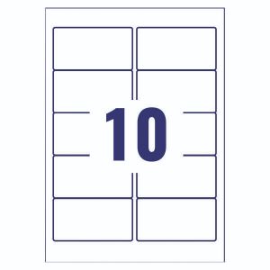 Pntl Name Bdg Stickers 80x50mm Pk200