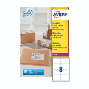 Avery Rcy Ad Lsr Lbl 99.1x67.7 Pk100