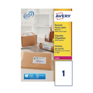 Avery Ship Lsr Lbl 199.6x289.1 Pk100