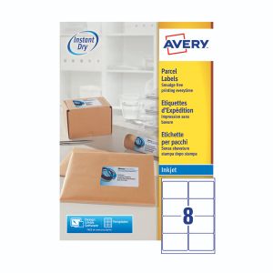 Avery Inkjet Address Labels 8 Sheet