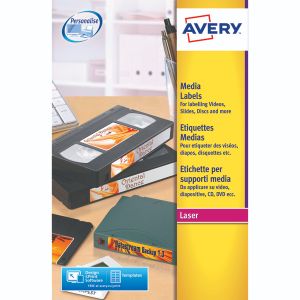 Avery Mini Data Crt Lbl 24L/Sht Bx25