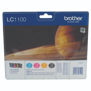 Brother LC1100 Ink Carts Mpk CMYK