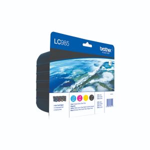 Brother LC985 Ink Cart Mpk CMYK