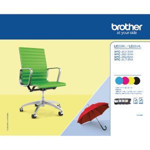Brother LC229XL Ink Cart HY Mpk CMYK