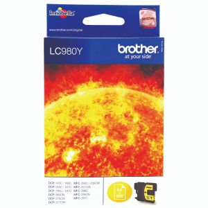 Brother LC980Y Ink Cartridge Yellow