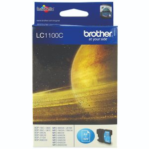 Brother LC1100C Ink Cartridge Cyan Brother LC1100C Ink Cartridge Cyan