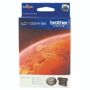 Brother LC1100HY-BK Ink Cart HY Blk