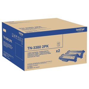 Brother TN-3380TWIN Tnr Twnpk HY Blk Brother TN-3380TWIN Tnr Twnpk HY Blk