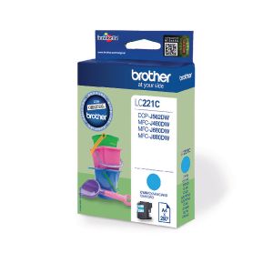 Brother LC221C Ink Cartridge Cyan