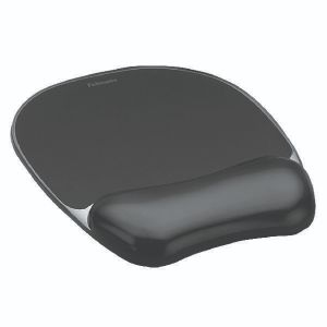 Fellowes Crystal Mouse Pad Black