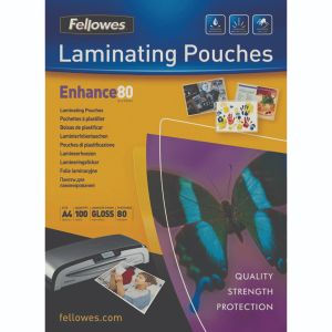 Fellowes A4 Lam Pouch 160mic Pk100