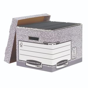 Fellowes Bankers Storage Box Pk10