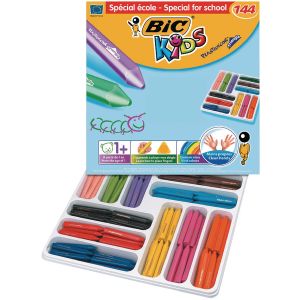 Bic Cls Kids Plastidc Cryns Ast P144