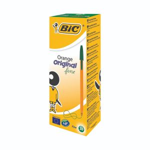 Bic Orange Cristal Fine Grn Pk20