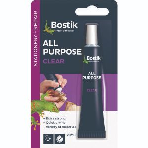 Bostik All Purpose Clr Glue 20ml Pk6