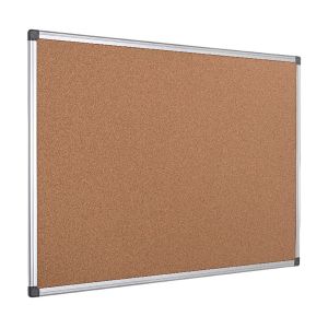 Bi-Office Cork Board 600x900 Alum Fr