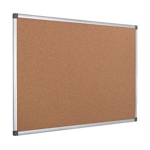 Bi-Office Cork Brd 1200x900 Alum Frm