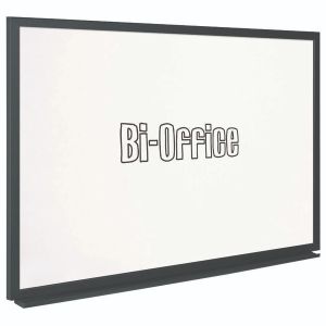 Bi-Office Whtboard 600x900 Blk Frame
