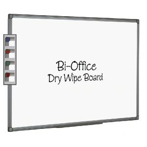 Bi-Office Whtbrd 600x900mm Alum Fin