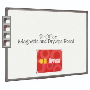 Bi-Office Mag Whtbrd 1200x900mm Alum