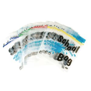 BDS Maxigrip School Bag A4 Clear P40