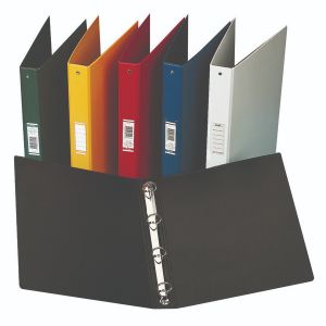 Elba Vision 4-Ring Binder PP A4 Blk