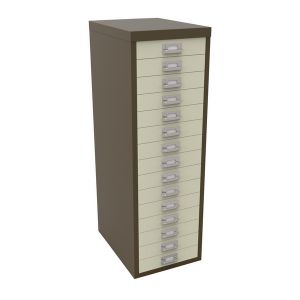 Bisley 15 Mdr Cabinet Coffee/Cream