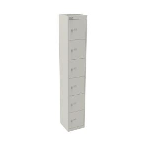 Bisley 6 Door Locker Goose Grey