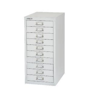 Bisley 10 Mdr Cabinet Slver