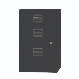 Bisley 3 Drw Home Filing Black