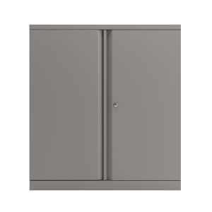 Bisley 2 Door Cupboard Goose Grey