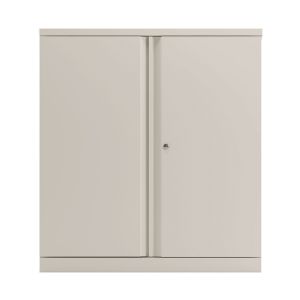 Bisley 2 Door Cupboard Chalk White