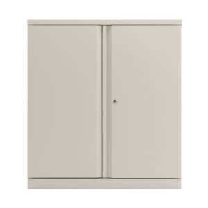 Bisley 2 Door Cupboard Chalk White