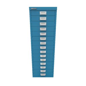 Bisley 15 Mdr Cabinet Azure Blue