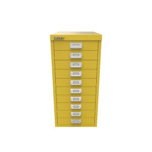 Bisley 10 Mdr Cabinet Canary Yellow