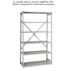 Bisley Shelving Extension Kit Grey