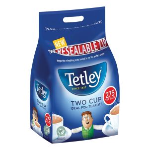 Tetley Two Cup Tea Bags Pk275