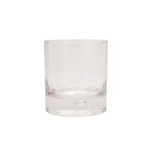 Clear Squat Tumbler Drink Glass Pk6