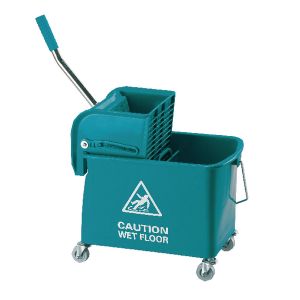 Mobile Mop Bucket/Wringer 20L Grn