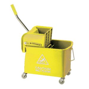 Mobile Mop Bucket/Wringer 20L Ylw