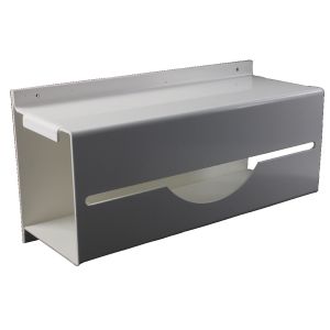 Shield Apron Roll Dispenser White