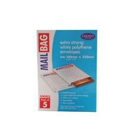 Mail Bag Polt Env x5 White S Pk10 Mail Bag Polt Env x5 White S Pk10