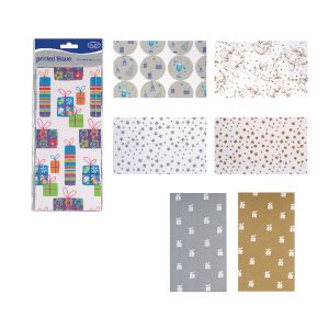 Printed Tissue Assorted Pk60