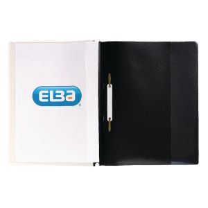 Elba Quotation Folder A4 Black Pk25